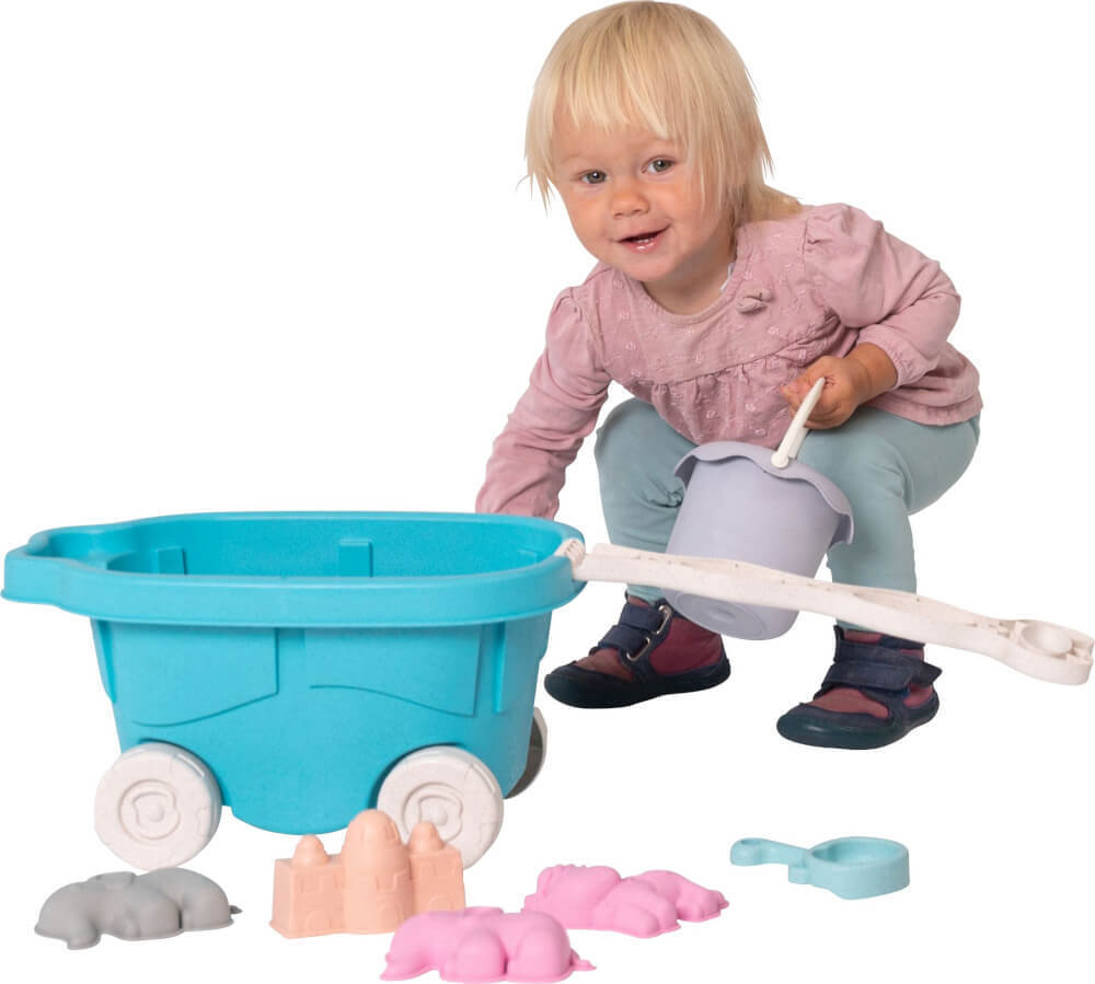 Outdoor active Grün Nachziehwagen mit Zubehör - Bild 1