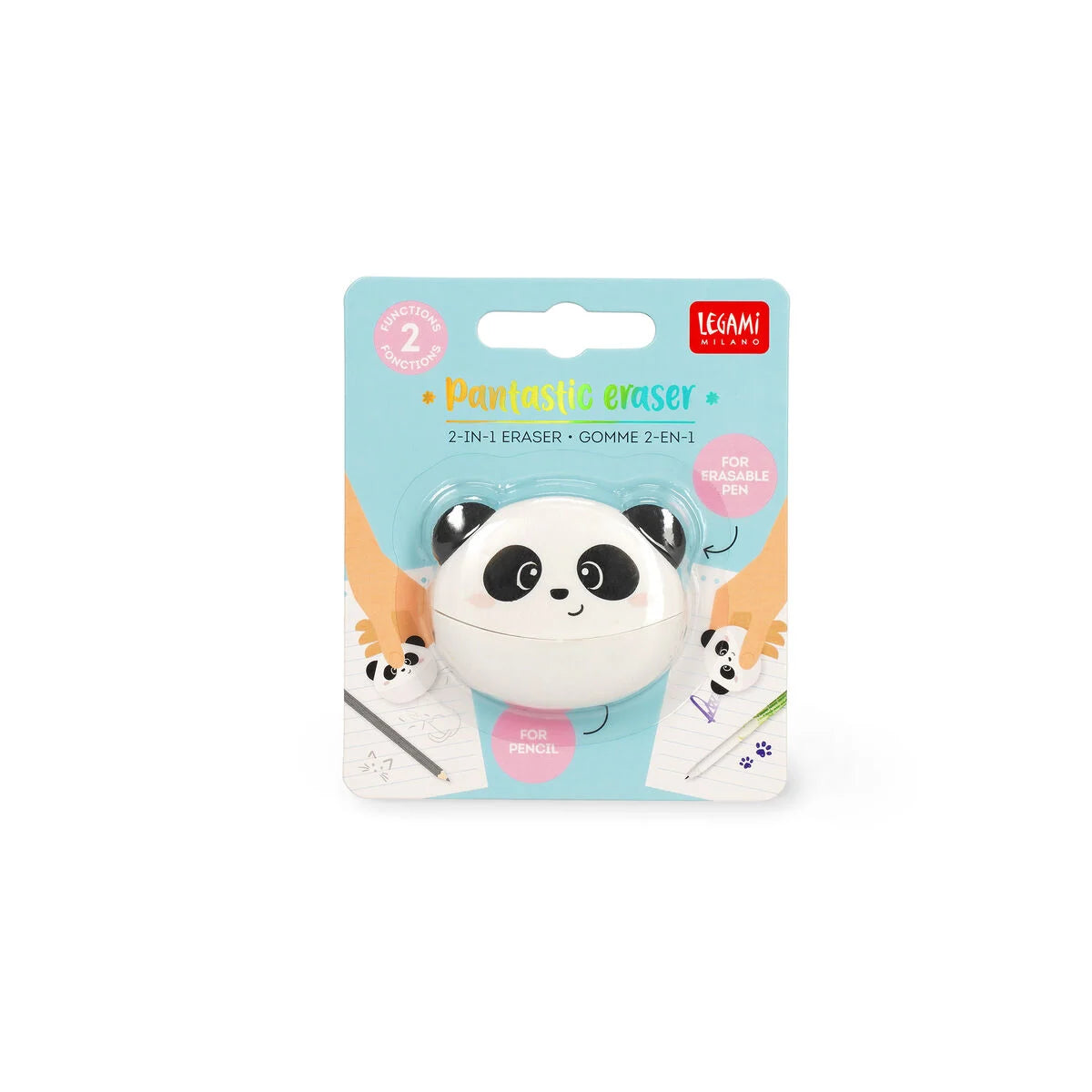Legami 2-in-1-Radiergummi - Pantastic Eraser - Bild 2