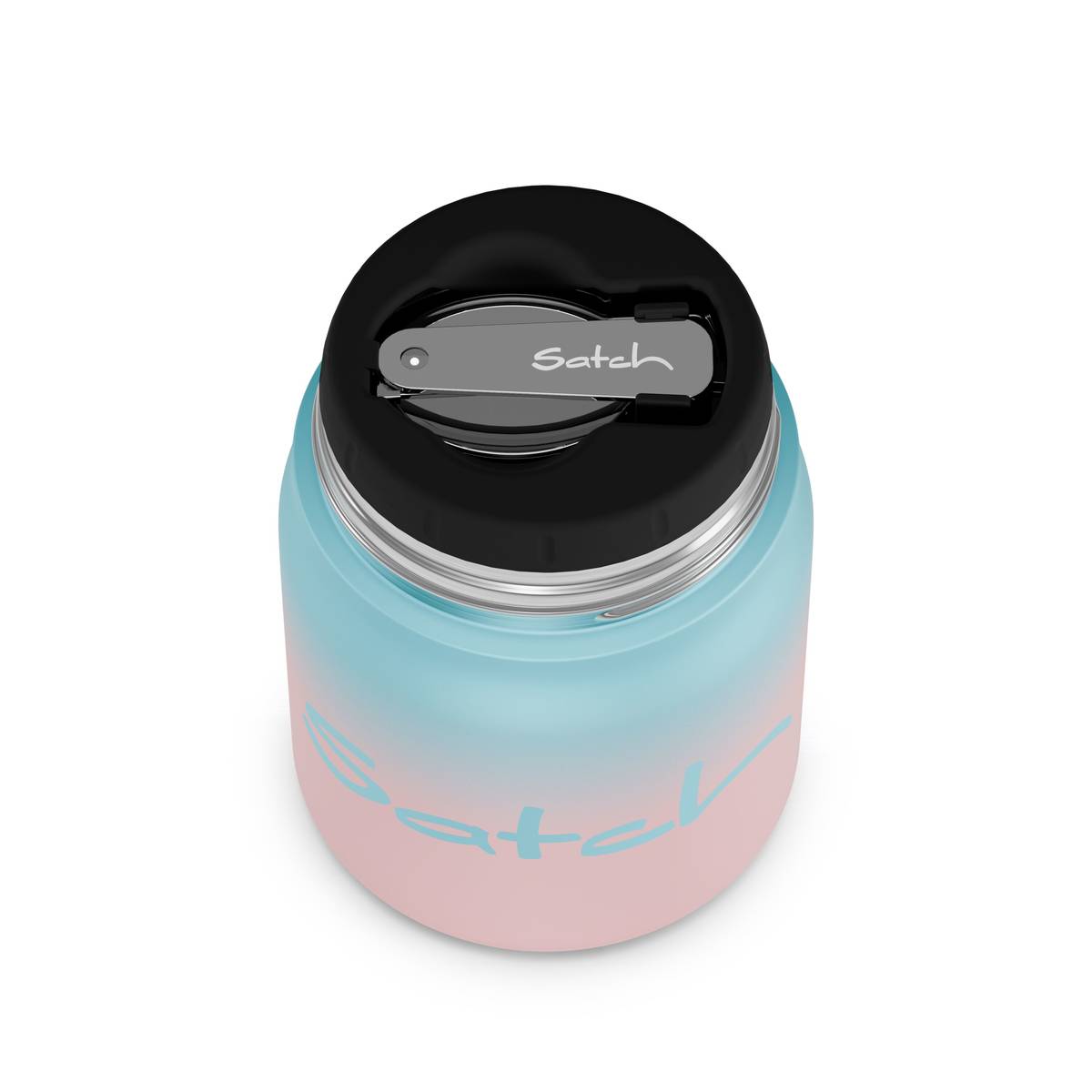 Satch Thermo Lunchbox Light Blue Graffiti - Bild 5
