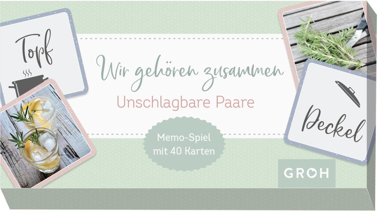 Memo Wir gehören zusammen - Unschlagbare Paare - Bild 1