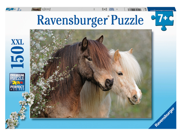 Puzzle 150 XXL Teile Schöne Pferde 12.986 - Bild 1