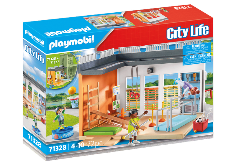 PLAYMOBIL Anbau Turnhalle 71328