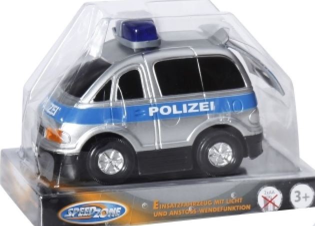 Speed Zone Einsatzfahrzeug mit Licht, bump & go - Bild 1