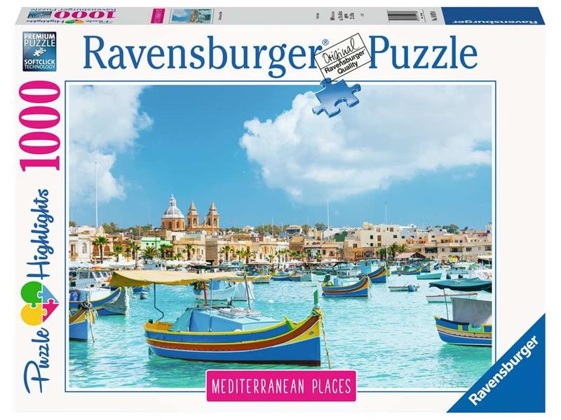 Puzzle 1000 Teile Mediterranean Malta 14.978 - Bild 1
