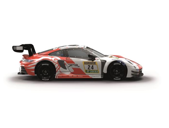 RC Porsche 911 GT3 R Steam Carrera 2.4 GHz Full Function BO 1:16 - Bild 2