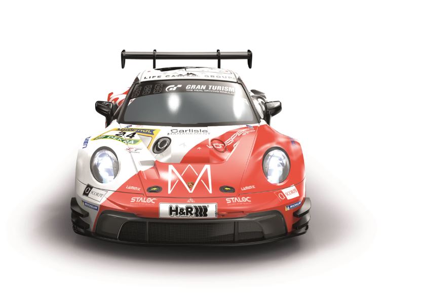RC Porsche 911 GT3 R Steam Carrera 2.4 GHz Full Function BO 1:16 - Bild 7