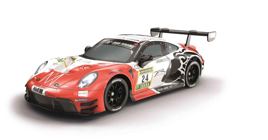 RC Porsche 911 GT3 R Steam Carrera 2.4 GHz Full Function BO 1:16 - Bild 8