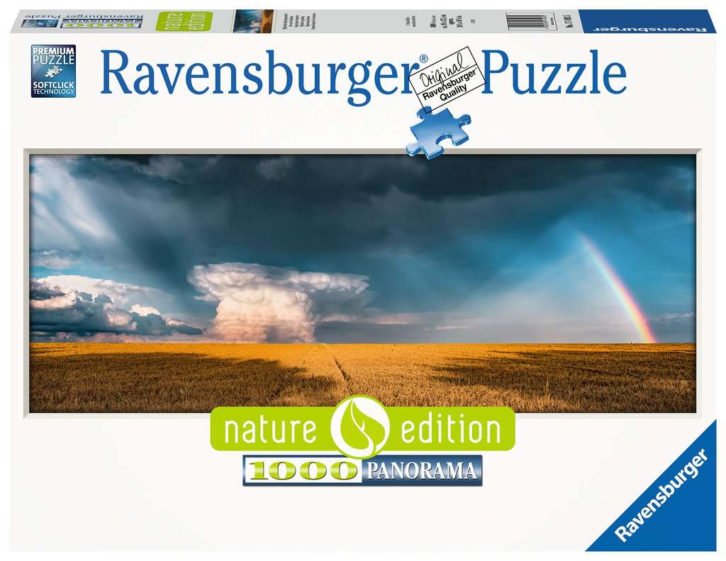 Puzzle 1000 Teile Mystisches Regenbogenwetter 17.493 - Bild 1
