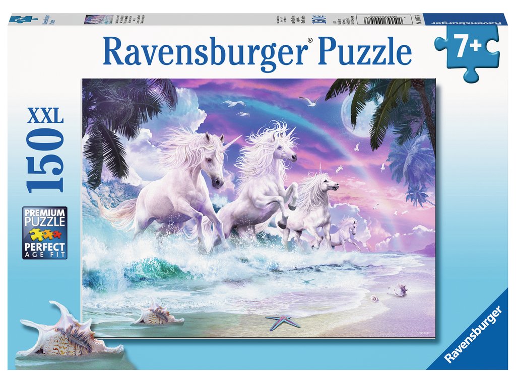 Puzzle 150 Teile Einhörner am Strand 10.057 - Bild 1