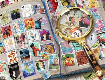 Puzzle 2000 Teile Meine liebsten Briefmarken 16.706 - Bild 2