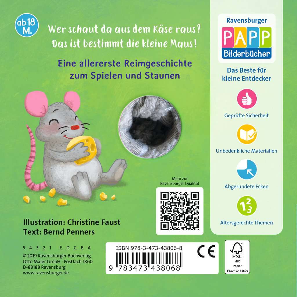 Mein liebstes Fingerpuppenbuch: Hallo, kleine Maus! 43.806 - Bild 3