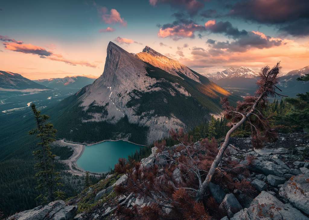 Puzzle 1000 Teile Abends in den Rocky Mountains 15.011 - Bild 2
