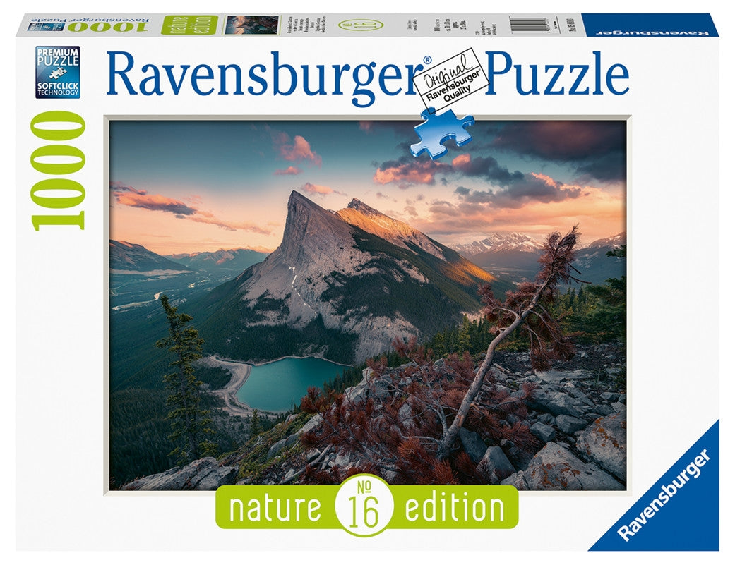 Puzzle 1000 Teile Abends in den Rocky Mountains 15.011 - Bild 1