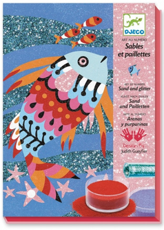 Djeco Sandbilder Regenbogenfisch