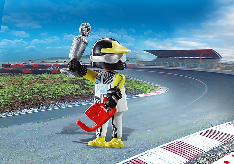 PLAYMOBIL   Rennfahrer 70812 - Bild 2