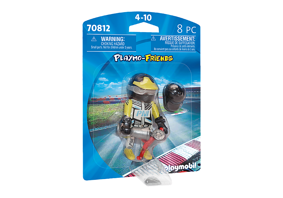 PLAYMOBIL   Rennfahrer 70812 - Bild 1