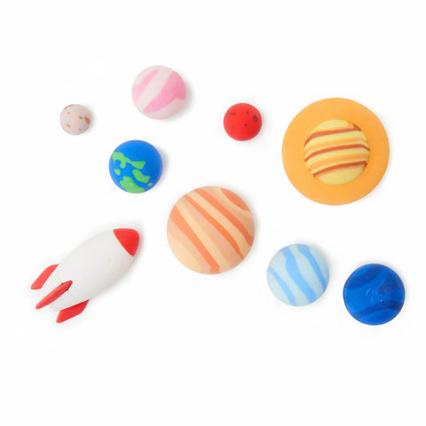 Legami 9 Radiergummis im Set - Solar System