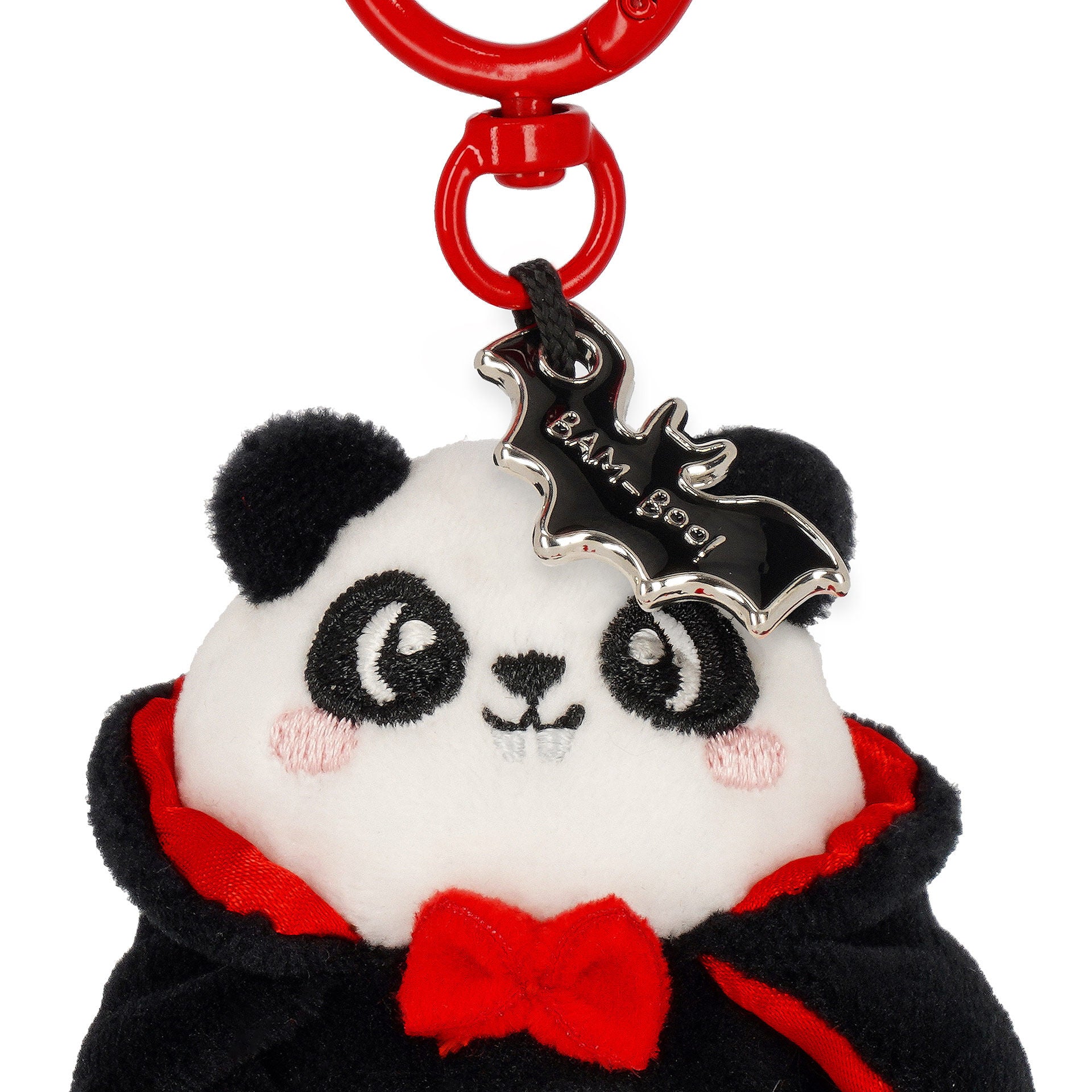 Legami Plüsch-Schlüsselanhänger Panda-Vampir Bam-Boo! Tiny Super Soft - Bild 3