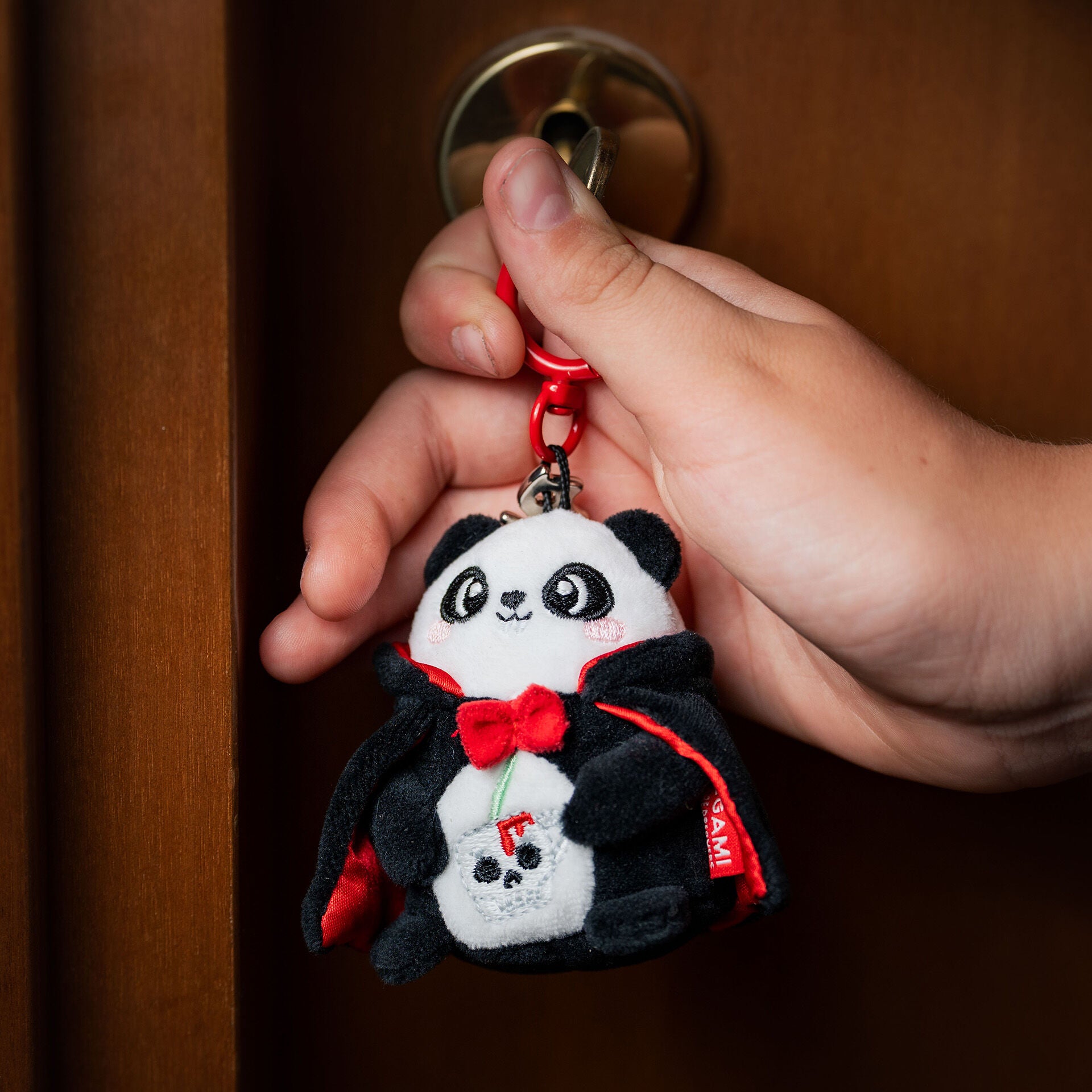 Legami Plüsch-Schlüsselanhänger Panda-Vampir Bam-Boo! Tiny Super Soft - Bild 8