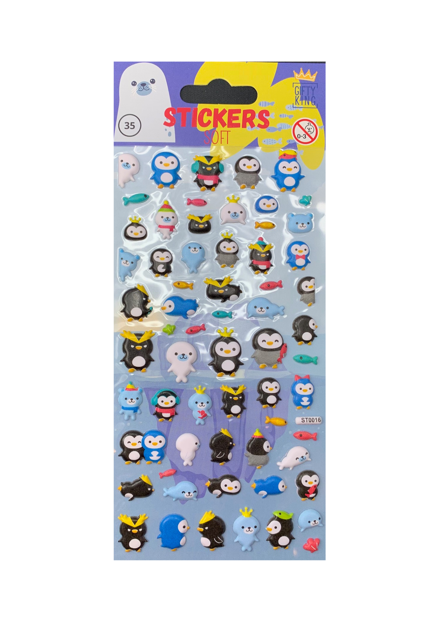 Sticker Puffy Penguin - Bild 1