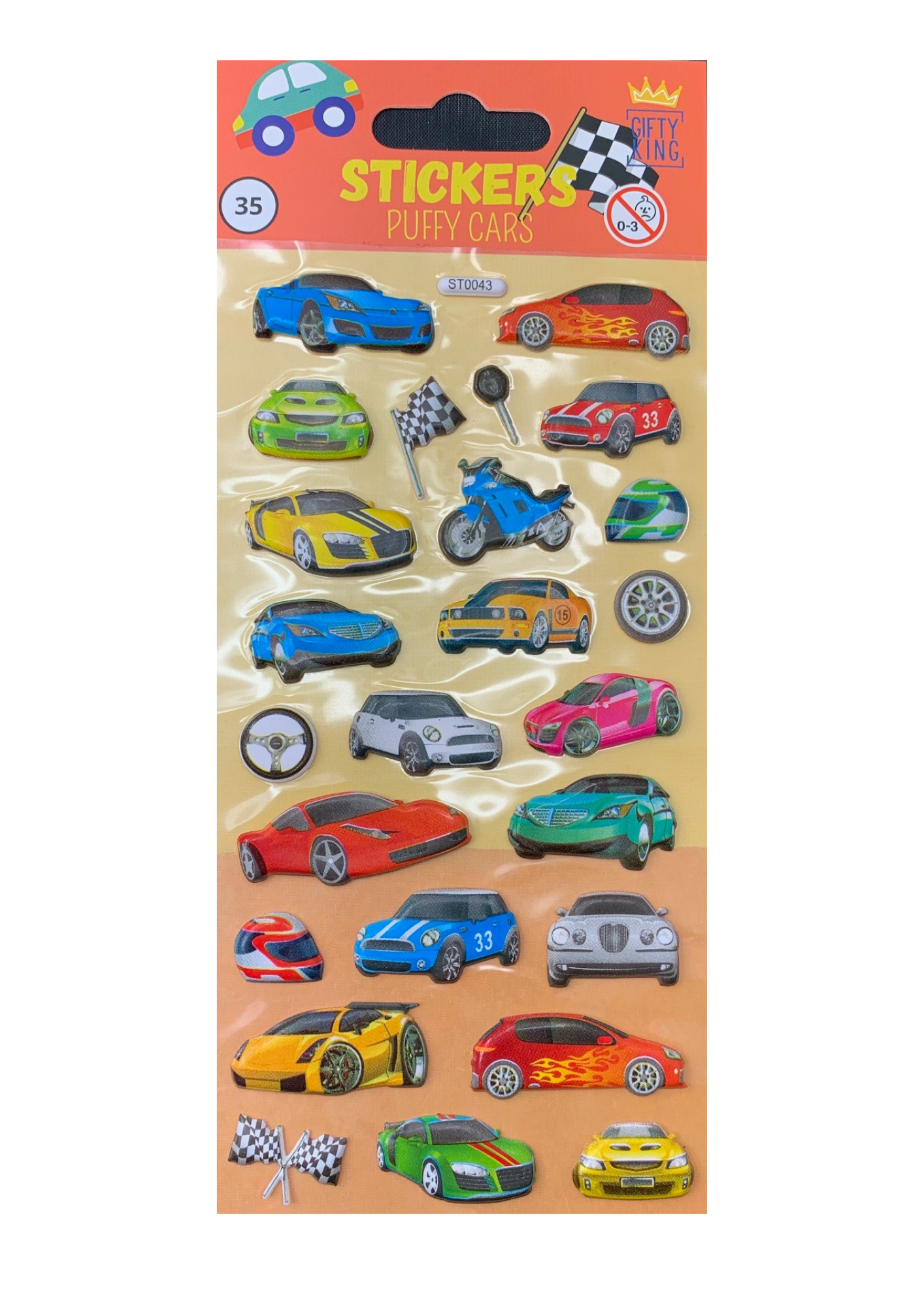 Sticker Puffy Cars - Bild 1