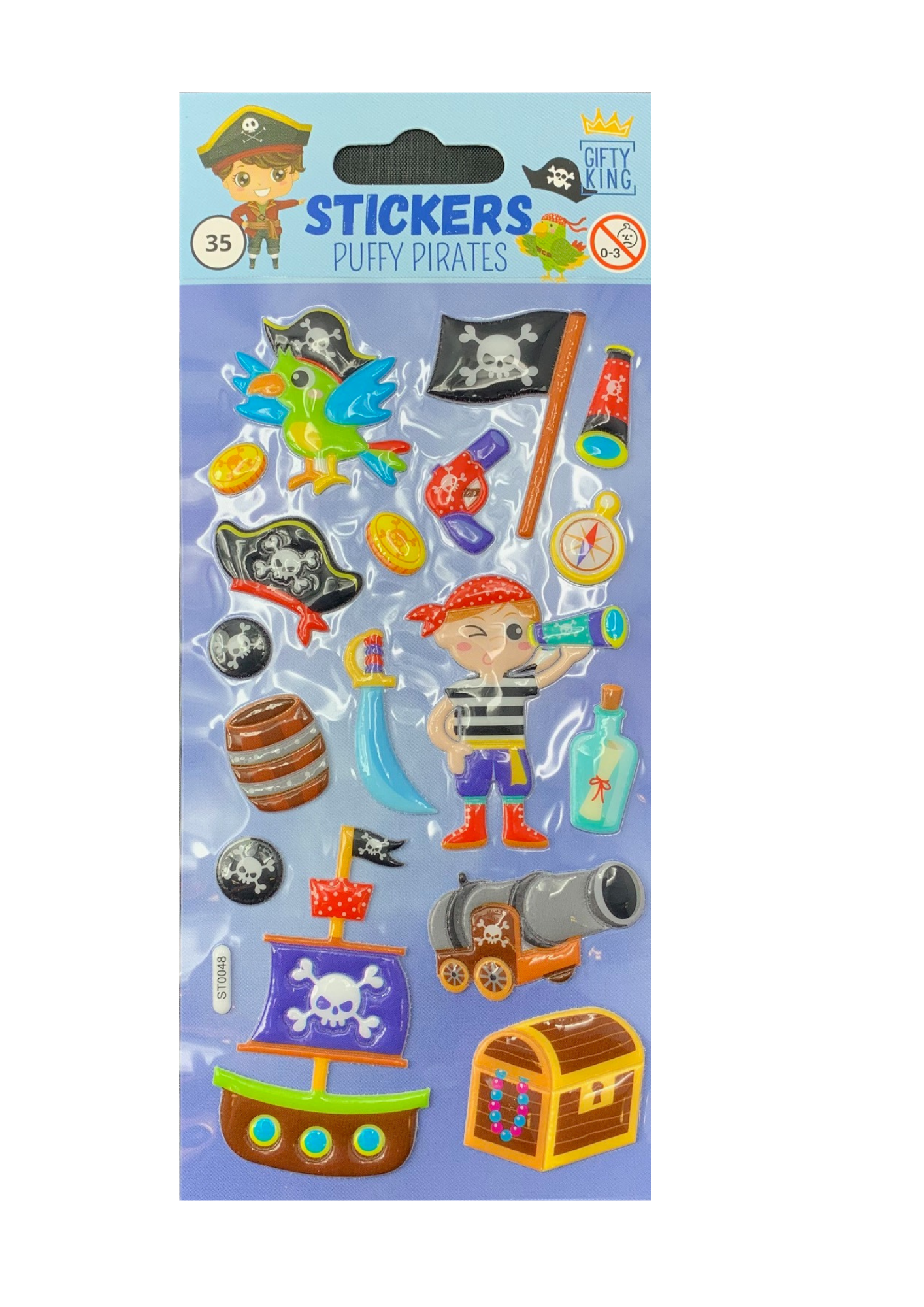 Sticker Puffy Pirates - Bild 1