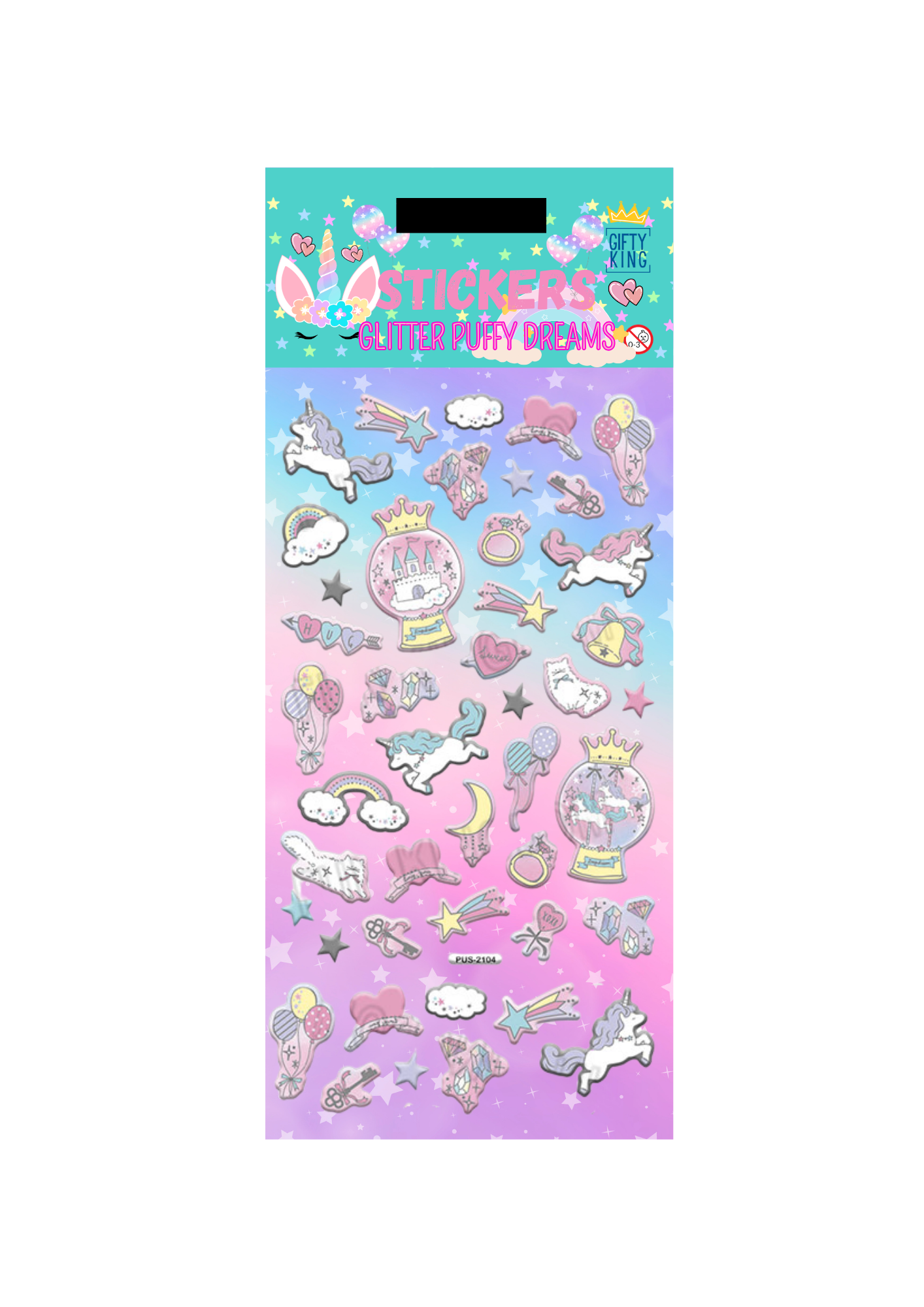 Sticker Puffy Dreams - Bild 1
