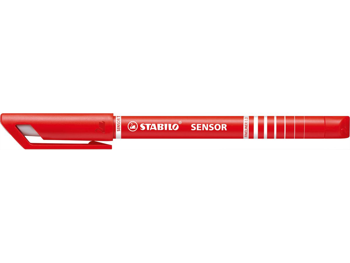 Stabilo SENSOR 189 rot - Bild 1