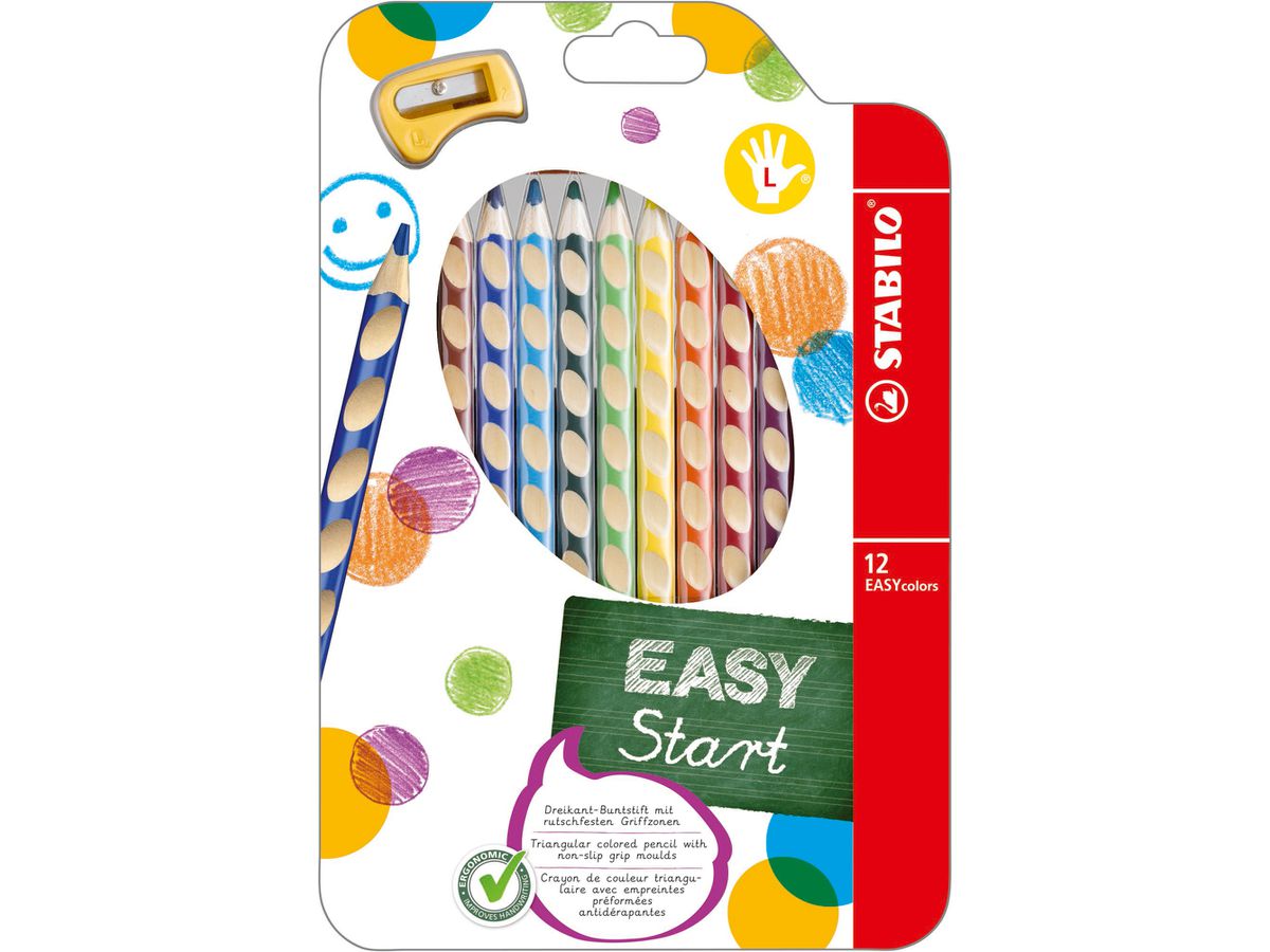 Stabilo EASYcolors L, 12er Etui - Bild 1