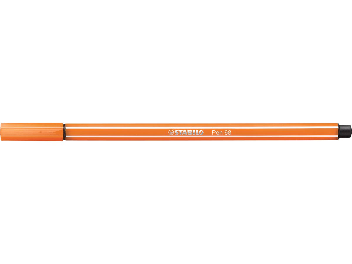 Stabilo Pen 68 Fasermaler, gelbrot - Bild 1