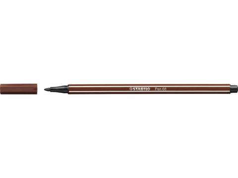 Stabilo Pen 68 Fasermaler, braun