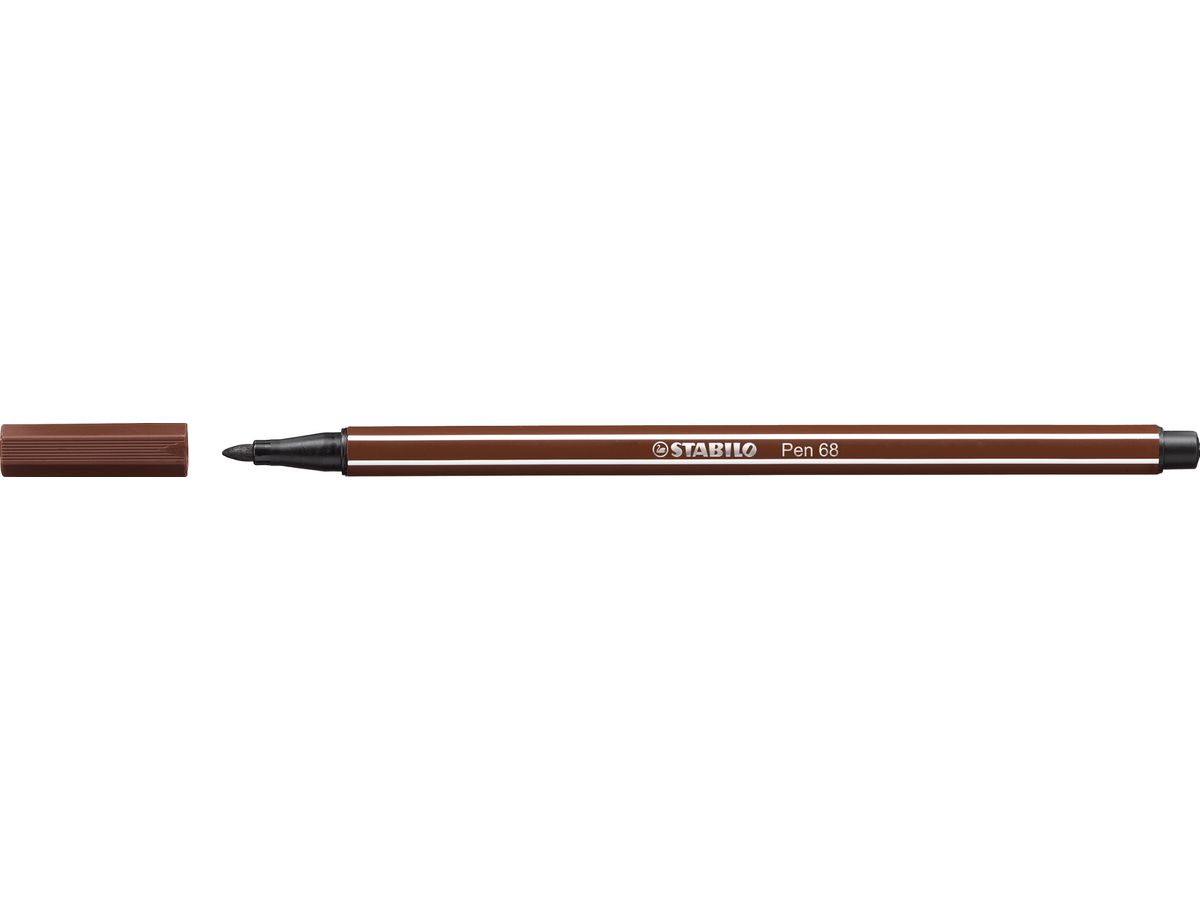 Stabilo Pen 68 Fasermaler, braun - Bild 1