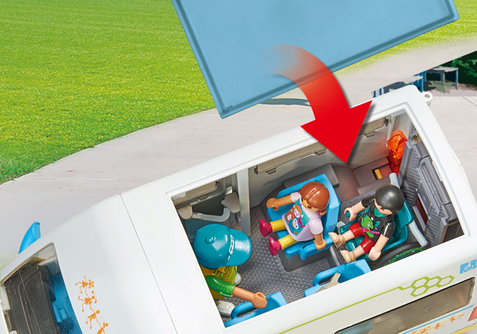 PLAYMOBIL Schulbus 71329 - Bild 7