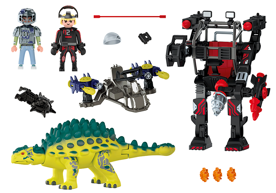 PLAYMOBIL 70626 Saichania: Abwehr des Kampfläufers - Bild 2