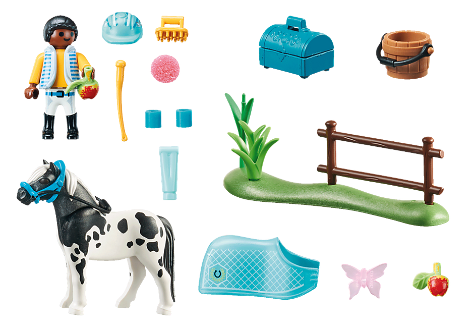 PLAYMOBIL Sammelpony Lewitzer  70515 - Bild 3