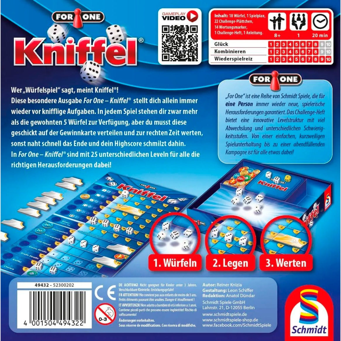 Kniffel : für 1 Spieler - Bild 3