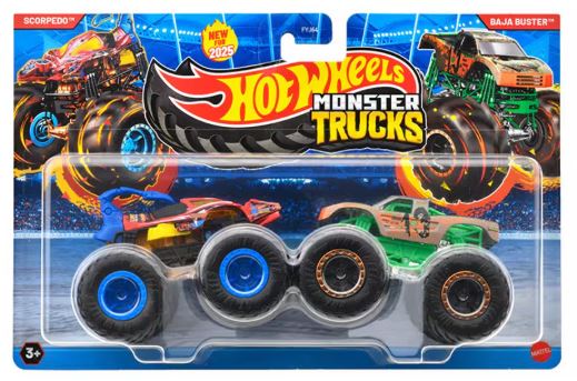 Hot Wheels Monster Trucks 1:64 Die-Cast 2er-Pack - Bild 7