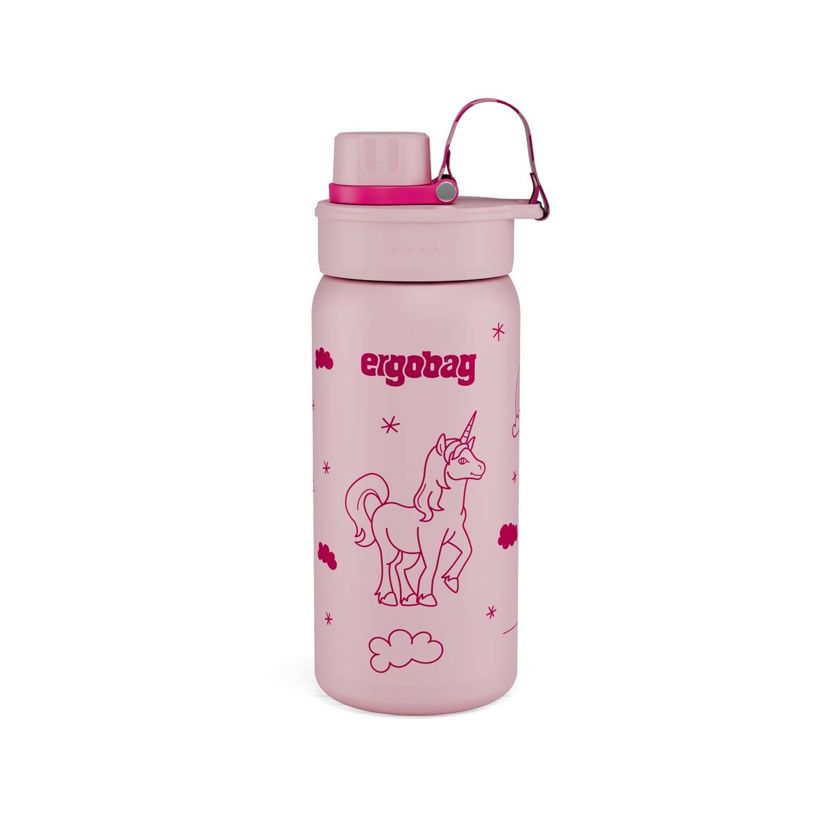 Ergobag Trinkflasche Edelstahl Einhorn - Bild 1