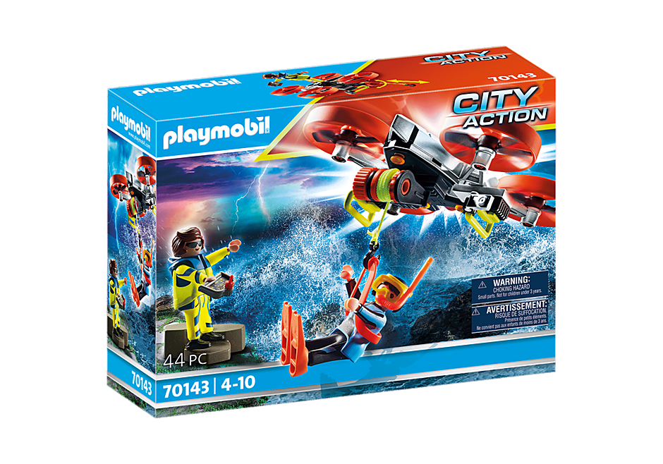PLAYMOBIL Taucher-Bergung mit Rettungsdrohne 70143 - Bild 1