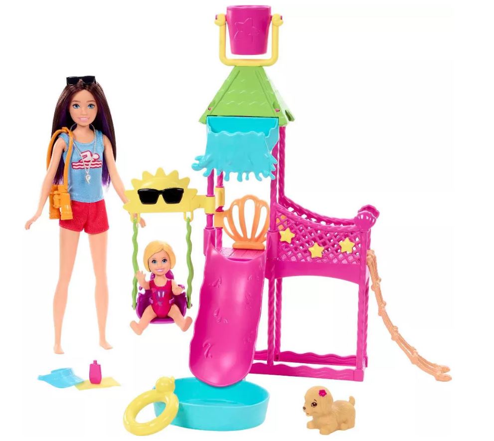 Barbie Skipper Doll and Waterpark Playset - Bild 1