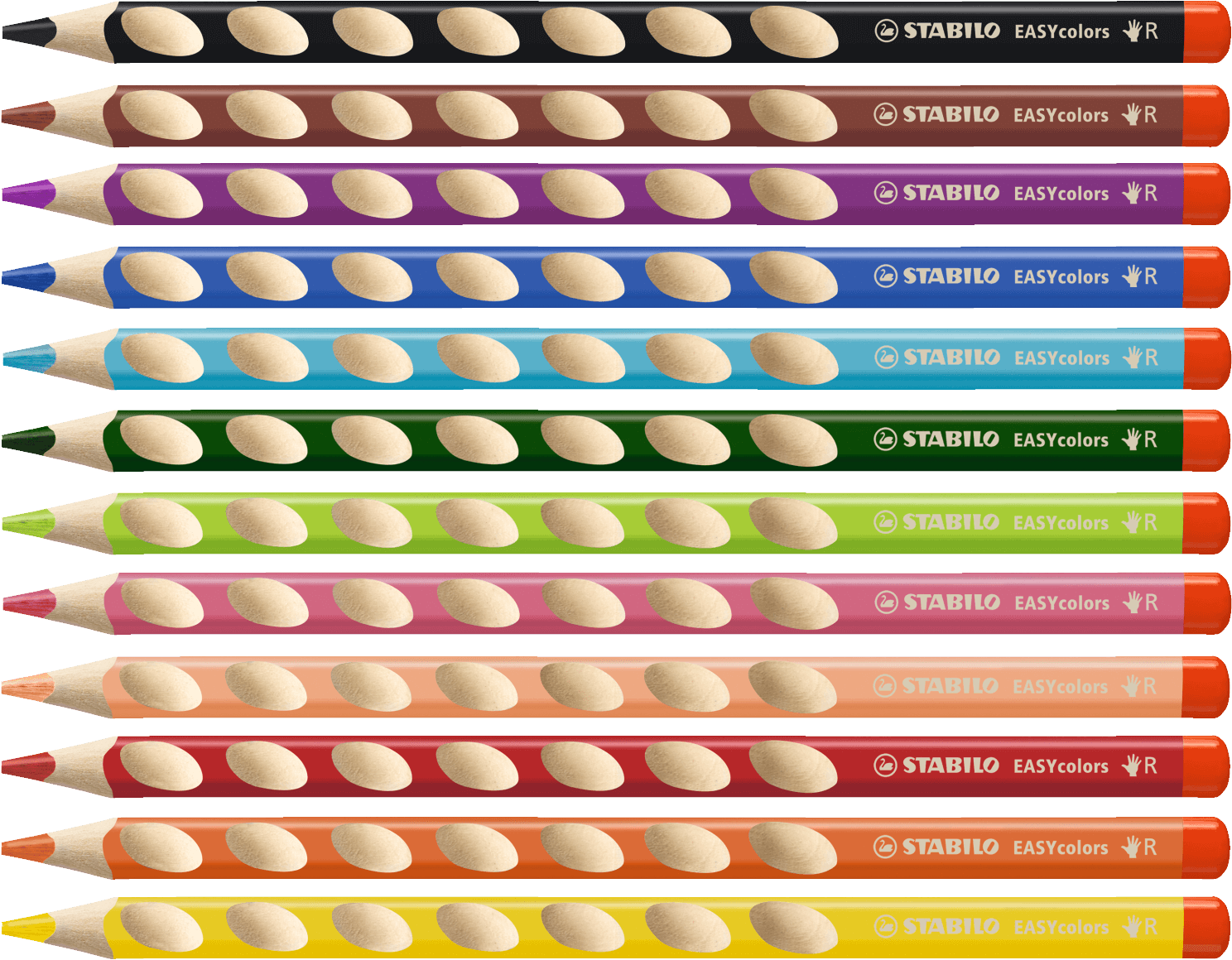 Stabilo EASYcolors R, 12er Etui - Bild 1