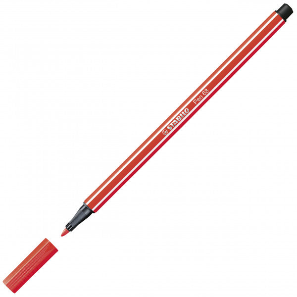 Stabilo Pen 68 Fasermaler, hellrot