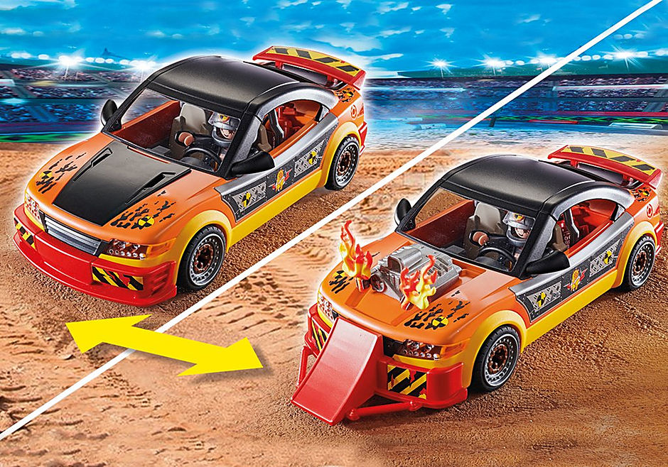 PLAYMOBIL  Stuntshow Crashcar 70551 - Bild 3