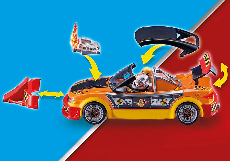 PLAYMOBIL  Stuntshow Crashcar 70551 - Bild 5