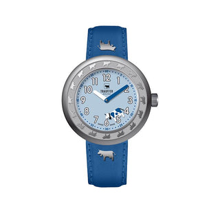 Trauffer Kinderuhr blau