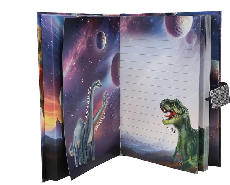 Tagebuch mit Code und Sound Dino World - Bild 3