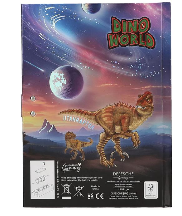 Tagebuch mit Code und Sound Dino World - Bild 4