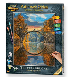Schipper Teufelsbrücke am Rakotzsee 40x50cm