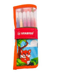 STABILO Rollerset POWER Animal Vibes 18er, orange Fuchs
