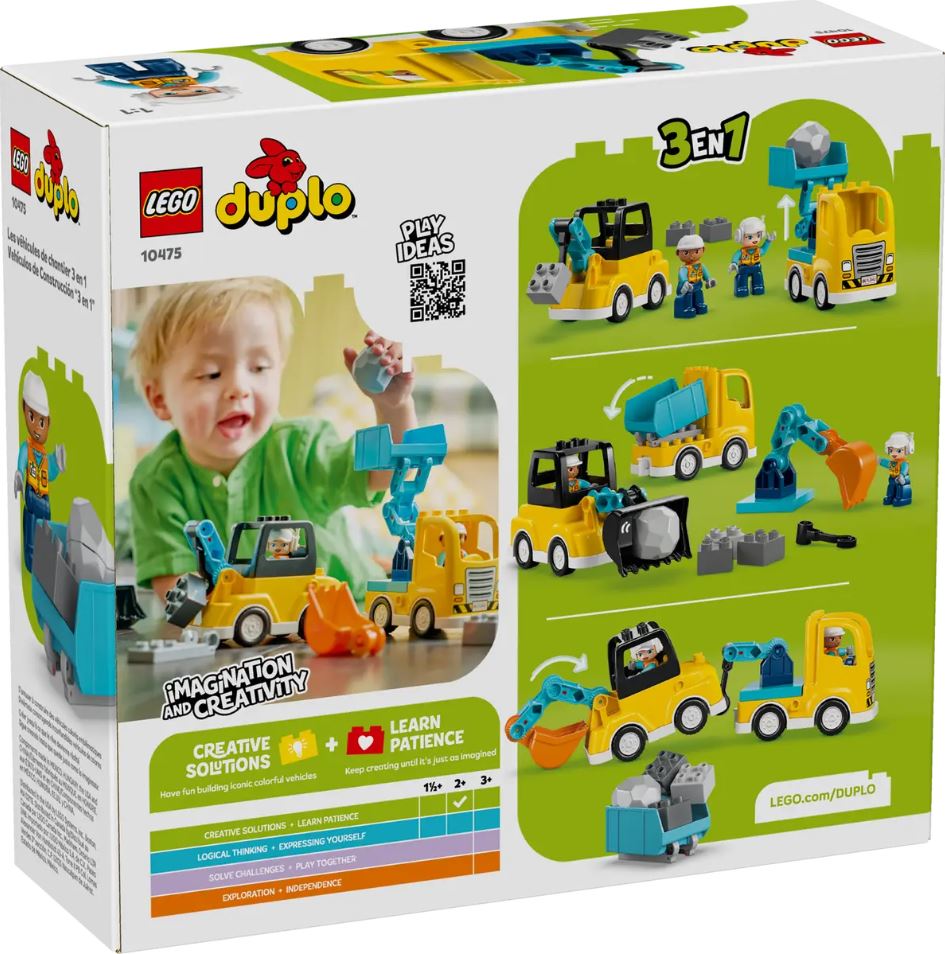 LEGO DUPLO Baufahrzeuge 3-in-1-Set 10475 - Bild 8